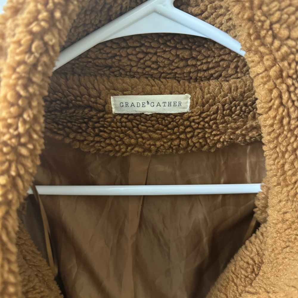 Beige Teddy Jacket - image 3